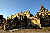Mahar Aung Mye Bon San Monastery built in 1822, Inwa, near Mandalay, Myanmar (Burma), Asia 